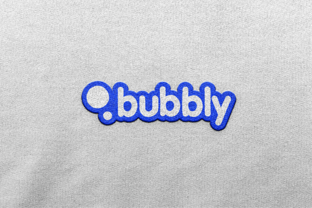 Logo Mockup Clothing Patch Front 3D 1